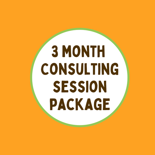 Three Month Consulting Session Package (Save $150)