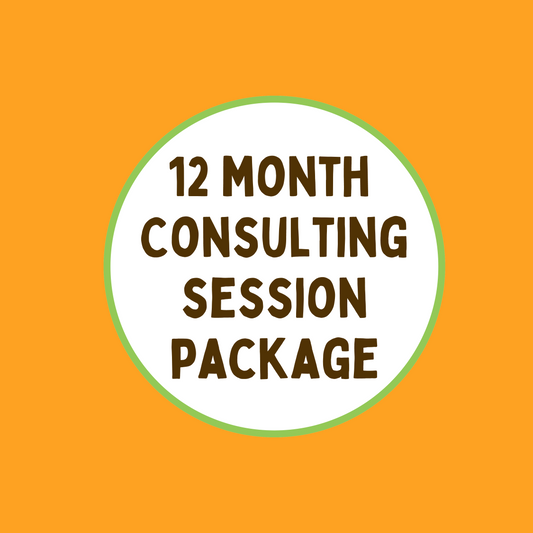 Twelve Month Consulting Session Package (Save $1200)